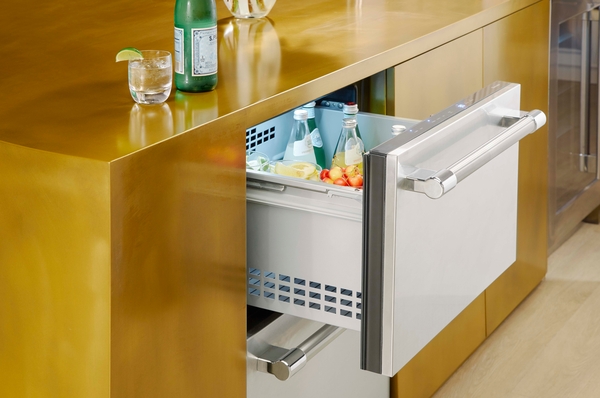 24-Inch Under-Counter Double Drawer Refrigerator