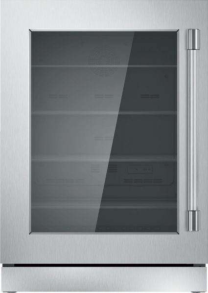 24-Inch Under-Counter Glass Door Refrigerator