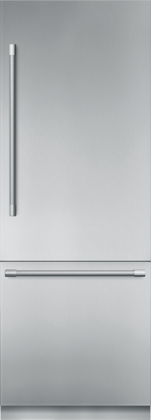 Thermador Built-in Bottom Freezer, 30'' Professional, Stainless Steel