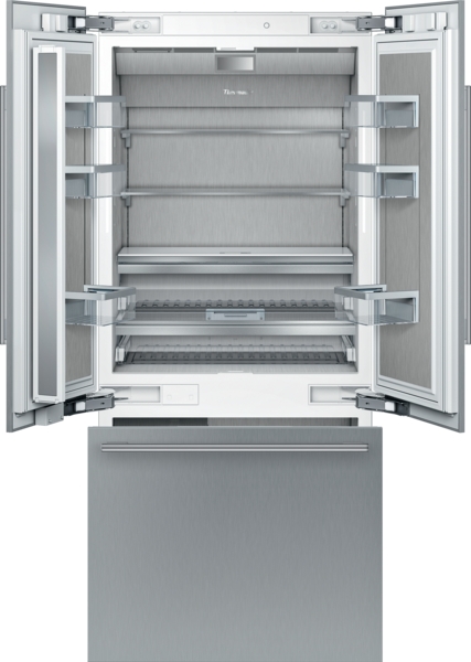Thermador stainless steel built in 2 door clearance bottom freezer