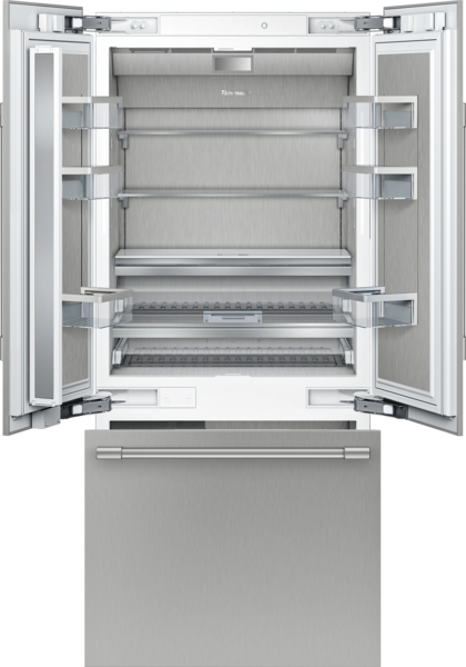 Model: T36BT925NS | Thermador Built-in French Door Bottom Freezer, 36'' Professional, Stainless Steel