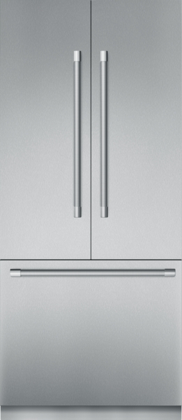 Thermador Built-in French Door Bottom Freezer, 36'', Panel Ready