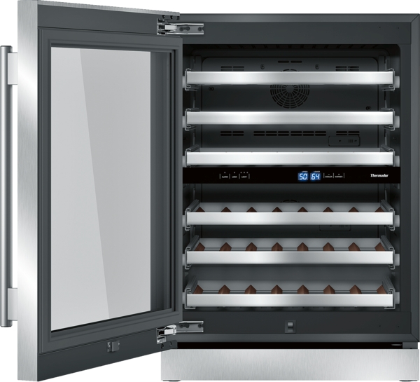 24-Inch Under-Counter Wine Reserve with Glass Door