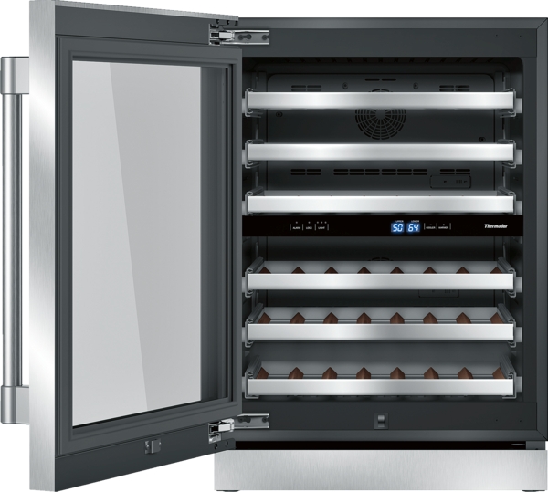 24-Inch Under-Counter Wine Reserve with Glass Door
