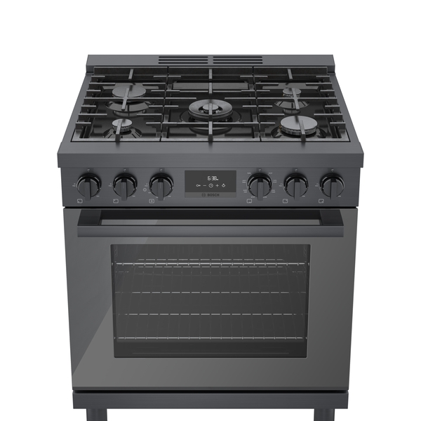 Bosch 800 Series Industrial Style Dual Fuel Freestanding  30" Range