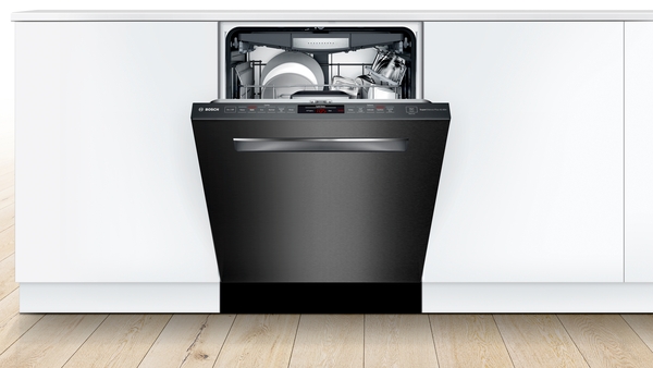 Model: SHPM78Z54N | Bosch 800 Series, Dishwasher, 24'', Black stainless steel
