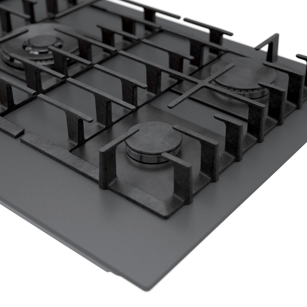 Model: NGMP677UC | Bosch Benchmark®, Gas Cooktop, 36'', Tempered glass, Dark silver