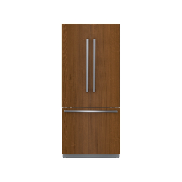 Model: B36IT905NP | Bosch Benchmark®, Built-in Bottom Freezer Refrigerator, 36'', Flat Hinge