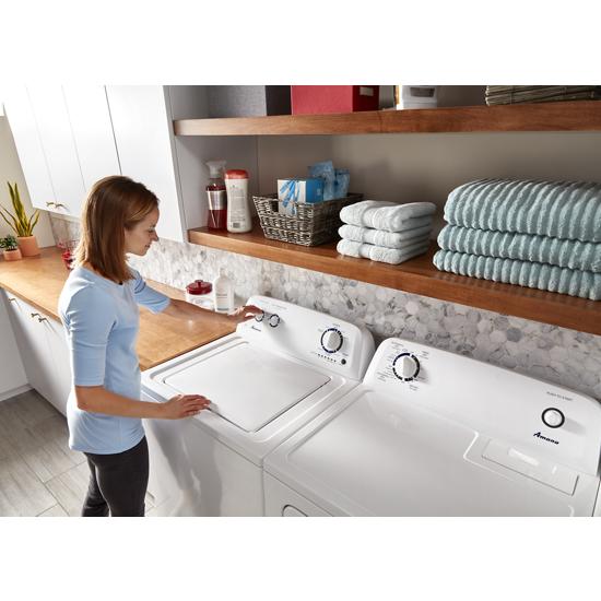 Model: NTW4516FW-Used | Amana 3.5 cu. ft. Top-Load Washer with Dual Action Agitator