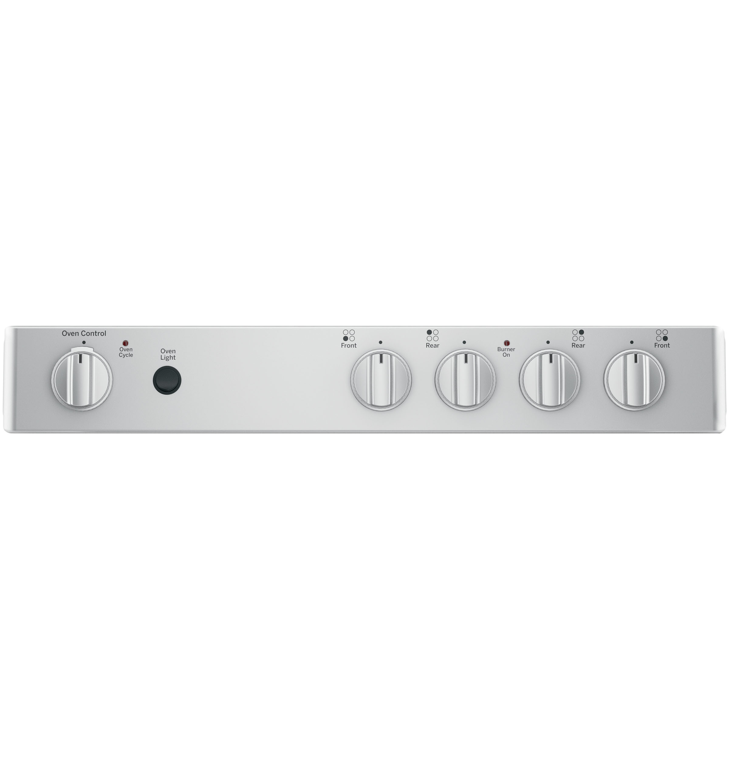 GE JAS640RMSS GE® 24" FreeStanding/Slidein Front Control Range