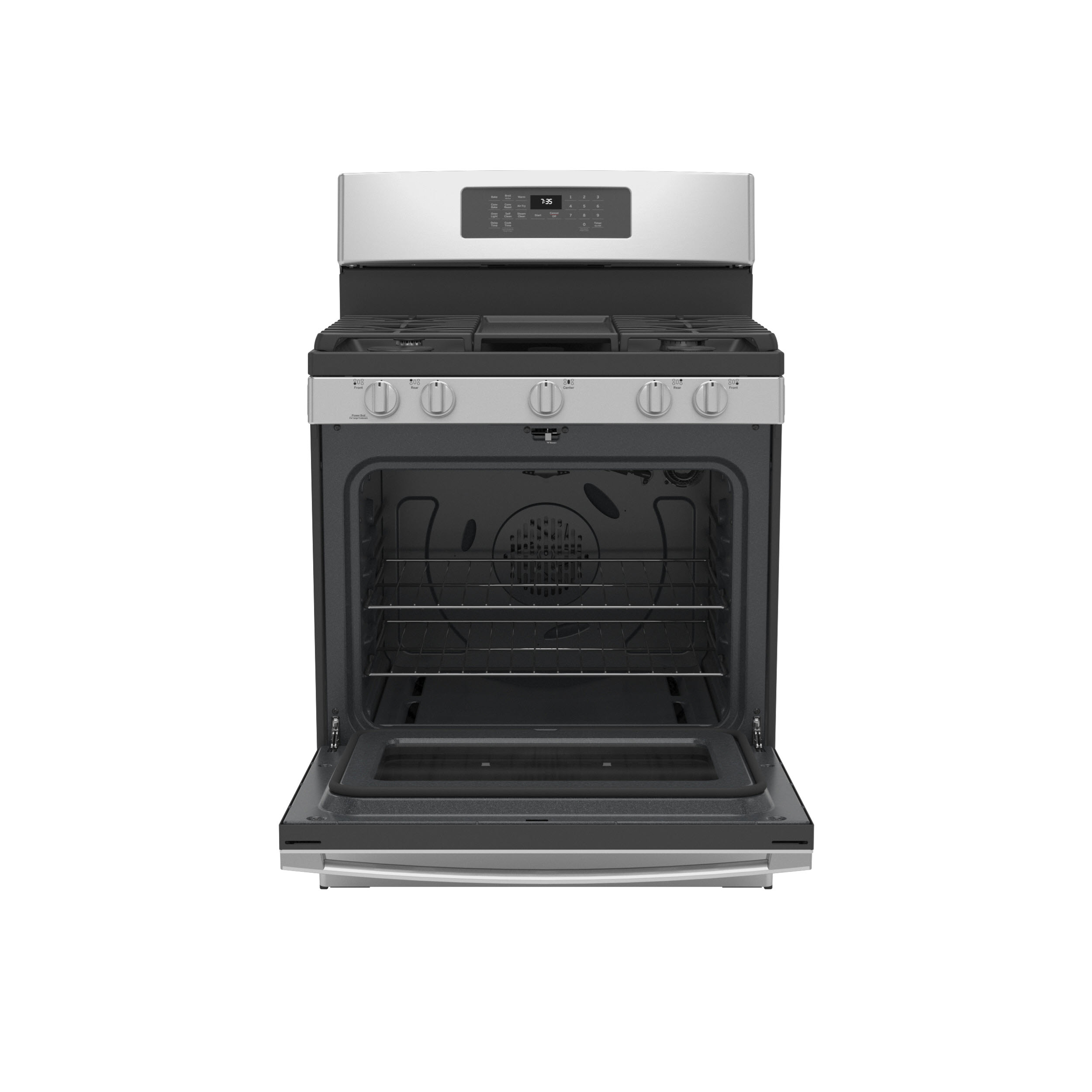 GE JGB735SPSS GE® 30" FreeStanding Gas Convection Range with No