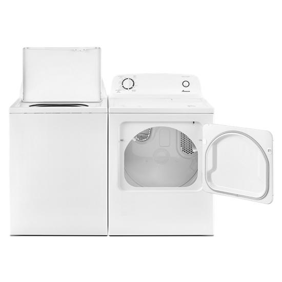 Model: NGD4655EW-USED | Amana 6.5 cu. ft. Gas Dryer with Wrinkle Prevent Option
