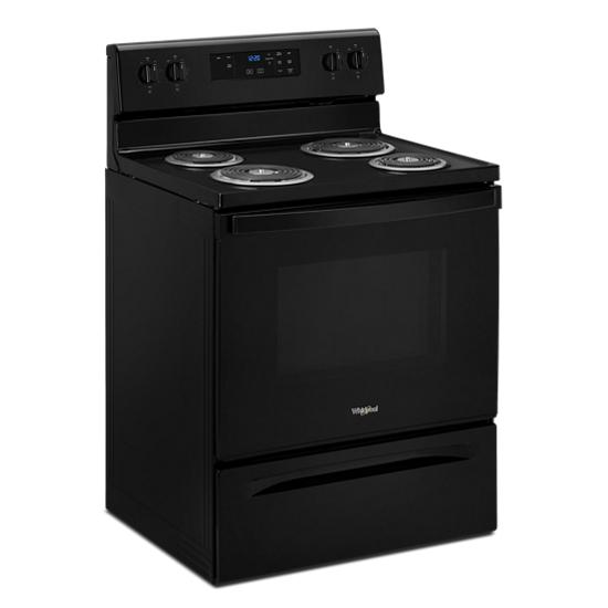 Model: WFC150M0JB | Whirlpool 4.8 cu. ft. Whirlpool® electric range with Keep Warm setting