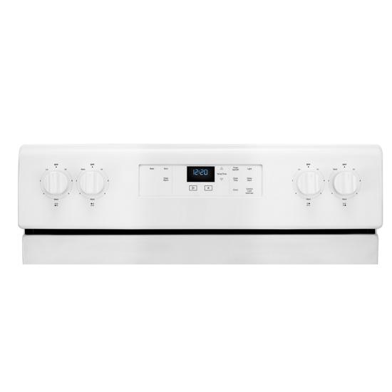 Model: WFC150M0JW | Whirlpool 4.8 cu. ft. Whirlpool® electric range with Keep Warm setting