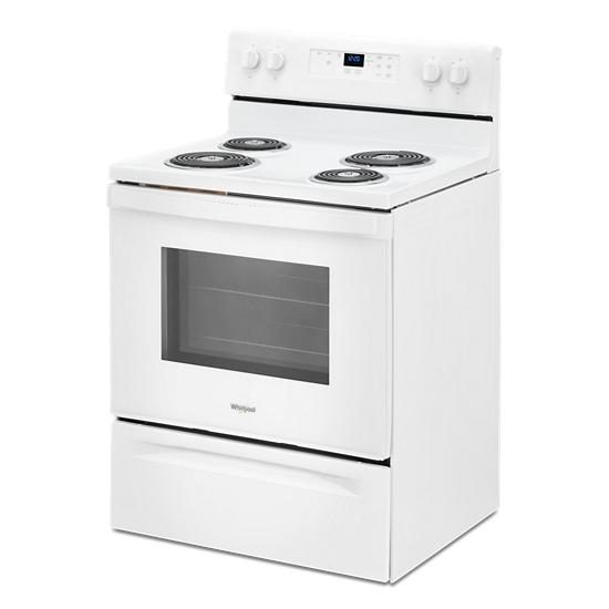 Model: WFC315S0JW | Whirlpool 4.8 cu. ft. Whirlpool® electric range with Keep Warm setting