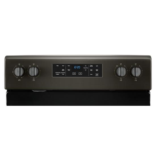 Model: WFE525S0JV | Whirlpool 5.3 cu. ft. Whirlpool® electric range with Frozen Bake™ technology
