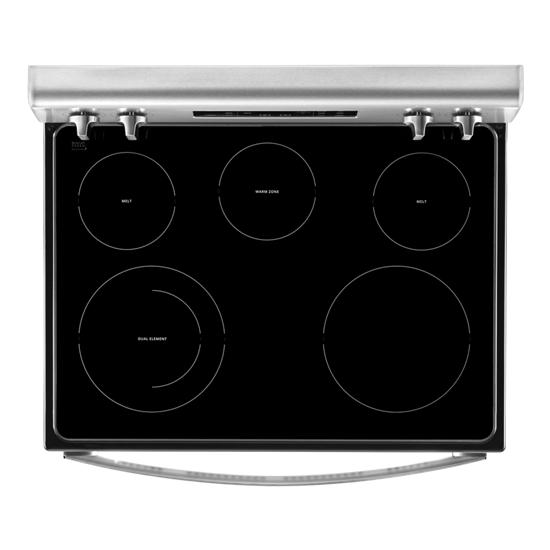 Model: WFE525S0JZ | Whirlpool 5.3 cu. ft. Whirlpool® electric range with Frozen Bake™ technology