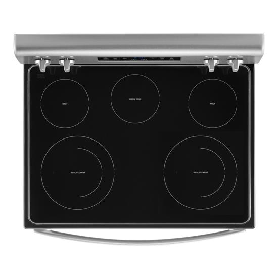 Model: WFE535S0JS | Whirlpool 5.3 cu. ft. Whirlpool® electric range with Frozen Bake™ technology