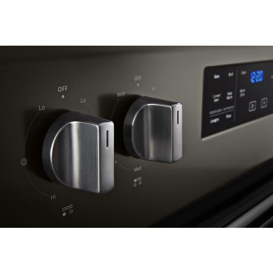 Model: WFE535S0JV | Whirlpool 5.3 cu. ft. Whirlpool® electric range with Frozen Bake™ technology