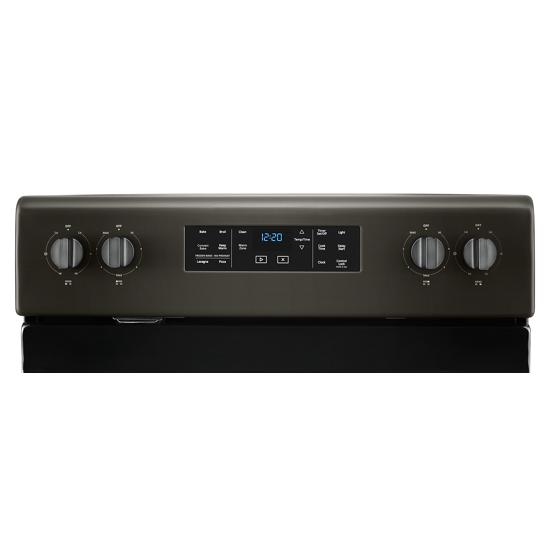 Model: WFE535S0JV | Whirlpool 5.3 cu. ft. Whirlpool® electric range with Frozen Bake™ technology