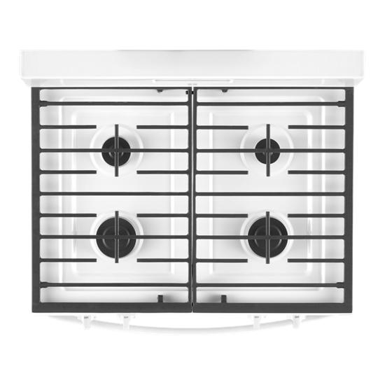 Model: WFG515S0JW | Whirlpool 5.0 cu. ft. Whirlpool® gas range with SpeedHeat™ burner