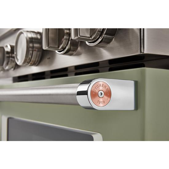Model: KFDC500JAV | KitchenAid KitchenAid® 30'' Smart Commercial-Style Dual Fuel Range with 4 Burners