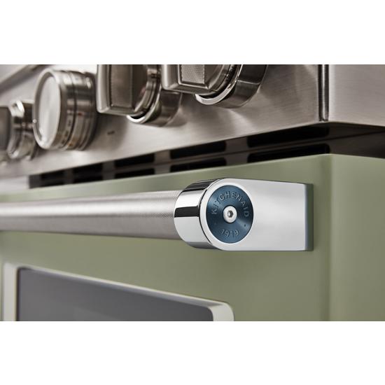 Model: KFDC500JAV | KitchenAid KitchenAid® 30'' Smart Commercial-Style Dual Fuel Range with 4 Burners