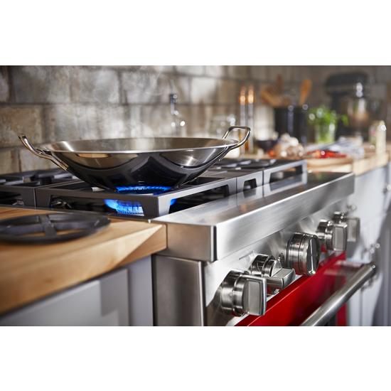 Model: KFDC500JPA | KitchenAid KitchenAid® 30'' Smart Commercial-Style Dual Fuel Range with 4 Burners