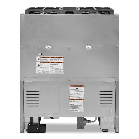 Model: KFDC500JSC | KitchenAid KitchenAid® 30'' Smart Commercial-Style Dual Fuel Range with 4 Burners