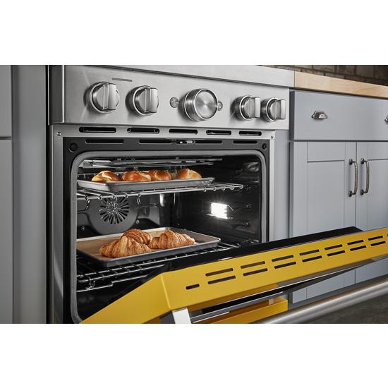 Model: KFDC500JYP | KitchenAid KitchenAid® 30'' Smart Commercial-Style Dual Fuel Range with 4 Burners