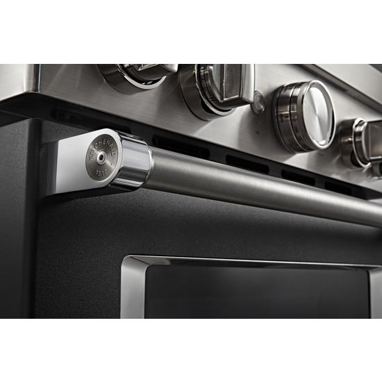 Model: KFGC500JBK | KitchenAid KitchenAid® 30'' Smart Commercial-Style Gas Range with 4 Burners