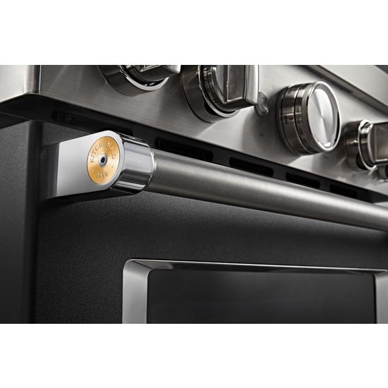Model: KFGC500JBK | KitchenAid KitchenAid® 30'' Smart Commercial-Style Gas Range with 4 Burners