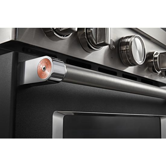 Model: KFGC500JBK | KitchenAid KitchenAid® 30'' Smart Commercial-Style Gas Range with 4 Burners