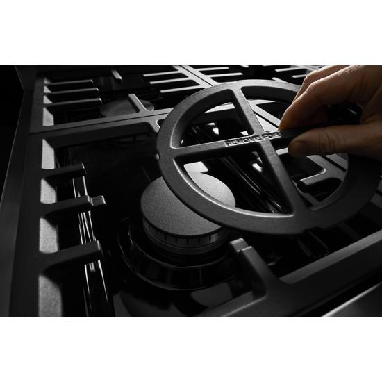 Model: KFGC506JAV | KitchenAid KitchenAid® 36'' Smart Commercial-Style Gas Range with 6 Burners