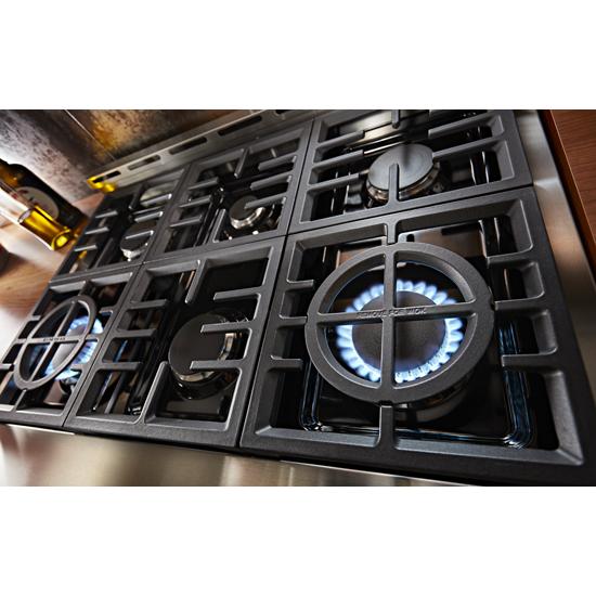 Model: KFGC506JAV | KitchenAid KitchenAid® 36'' Smart Commercial-Style Gas Range with 6 Burners
