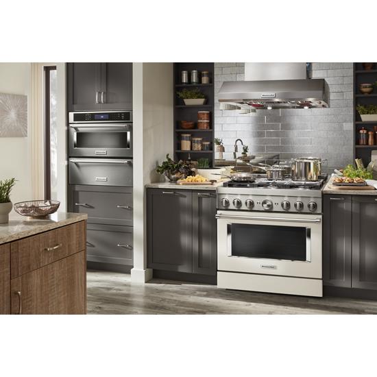Model: KFGC506JMH | KitchenAid KitchenAid® 36'' Smart Commercial-Style Gas Range with 6 Burners