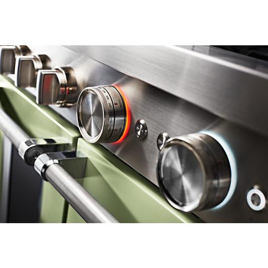 Model: KFGC558JAV | KitchenAid KitchenAid® 48'' Smart Commercial-Style Gas Range with Griddle