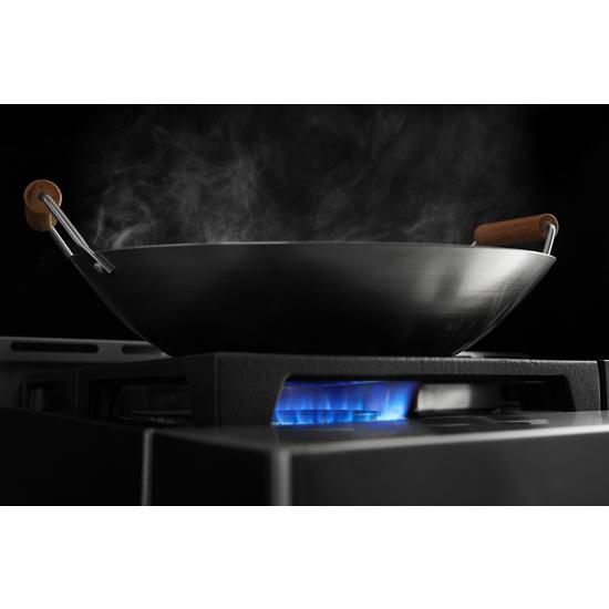 Model: KFGC558JAV | KitchenAid KitchenAid® 48'' Smart Commercial-Style Gas Range with Griddle