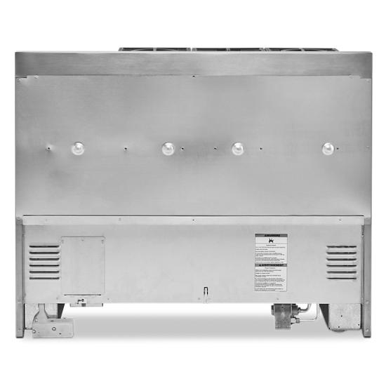Model: KFGC558JMH | KitchenAid KitchenAid® 48'' Smart Commercial-Style Gas Range with Griddle