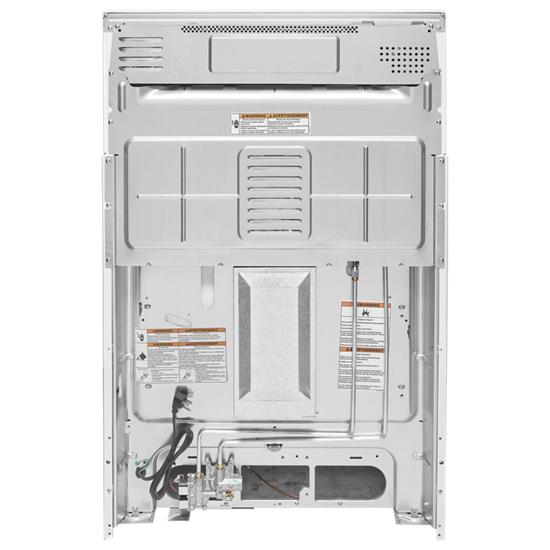 Model: KFGG500EWH | KitchenAid 30-Inch 5-Burner Gas Convection Range