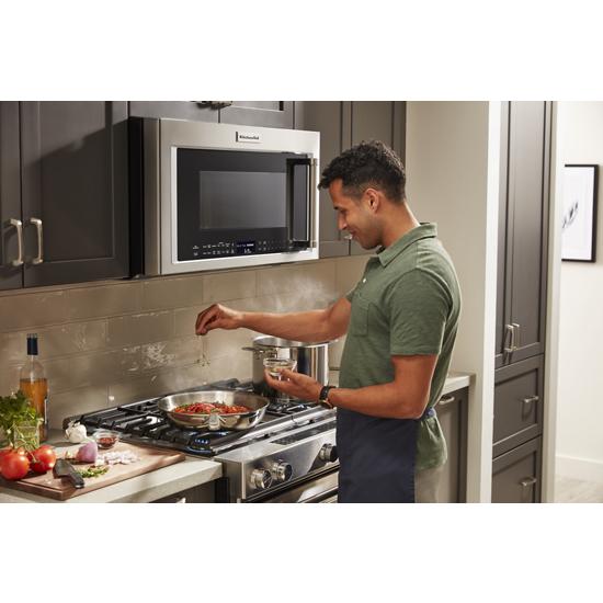 KitchenAid KSGB900ESS 30Inch 5 Burner Gas Convection SlideIn