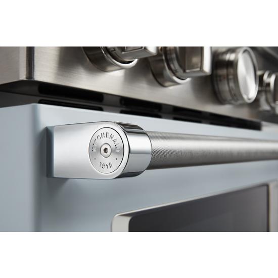Model: KFDC500JMB | KitchenAid KitchenAid® 30'' Smart Commercial-Style Dual Fuel Range with 4 Burners