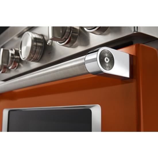 Model: KFDC500JSC | KitchenAid KitchenAid® 30'' Smart Commercial-Style Dual Fuel Range with 4 Burners