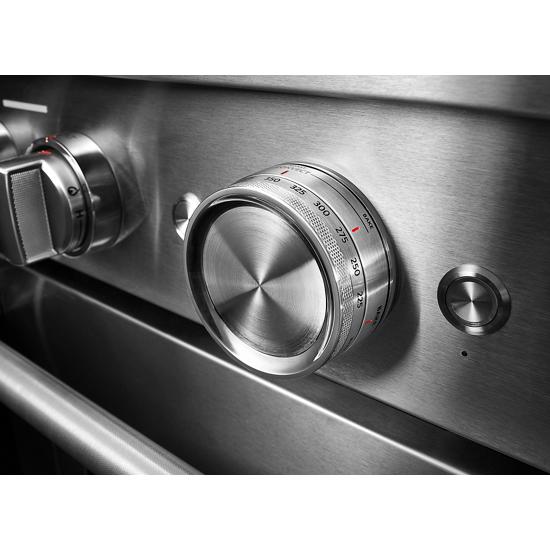 Model: KFDC500JSS | KitchenAid KitchenAid® 30'' Smart Commercial-Style Dual Fuel Range with 4 Burners