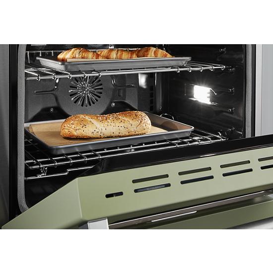 Model: KFGC500JAV | KitchenAid KitchenAid® 30'' Smart Commercial-Style Gas Range with 4 Burners