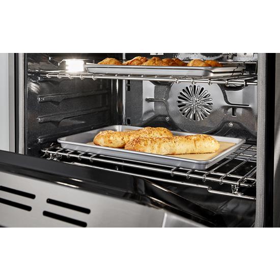 Model: KFGC500JSS | KitchenAid KitchenAid® 30'' Smart Commercial-Style Gas Range with 4 Burners