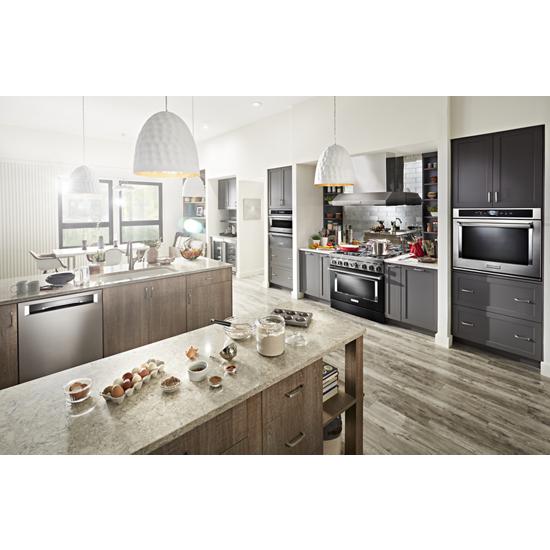 Model: KFGC506JBK | KitchenAid KitchenAid® 36'' Smart Commercial-Style Gas Range with 6 Burners