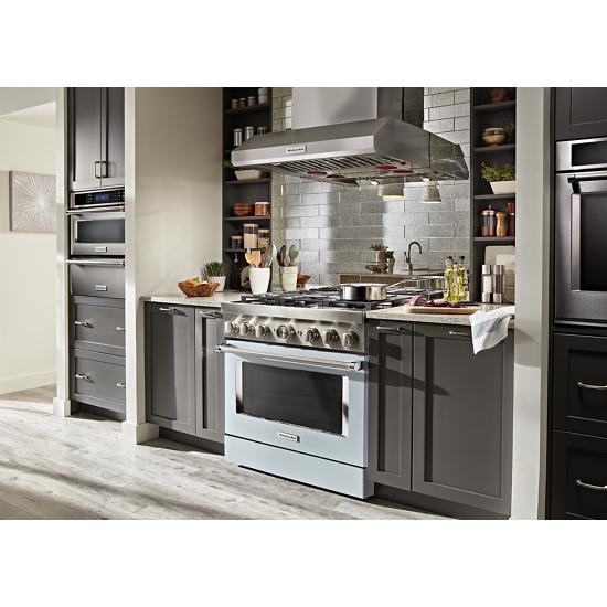 Model: KFGC506JMB | KitchenAid KitchenAid® 36'' Smart Commercial-Style Gas Range with 6 Burners