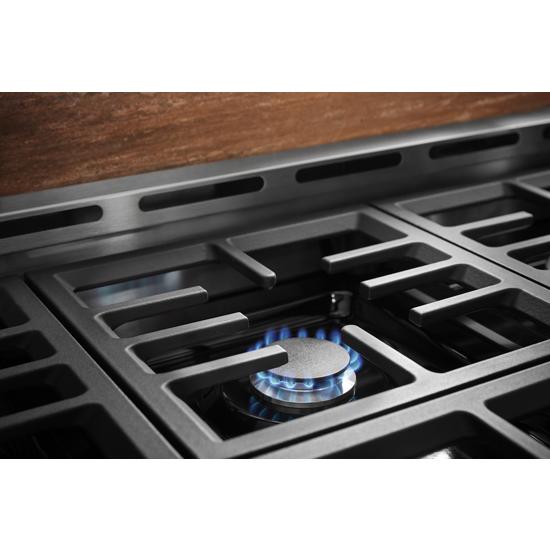 Model: KFGC506JSC | KitchenAid KitchenAid® 36'' Smart Commercial-Style Gas Range with 6 Burners