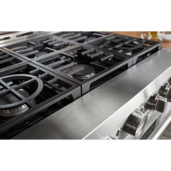 Model: KFGC506JSS | KitchenAid KitchenAid® 36'' Smart Commercial-Style Gas Range with 6 Burners